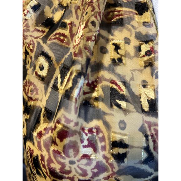 Scarfs Lot of 3 Brown Tones Shawl Wrap Head Gear Boho Chic Office Wear - Picture 9 of 11